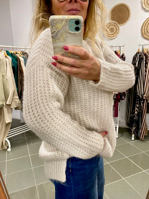 Pull met mohair