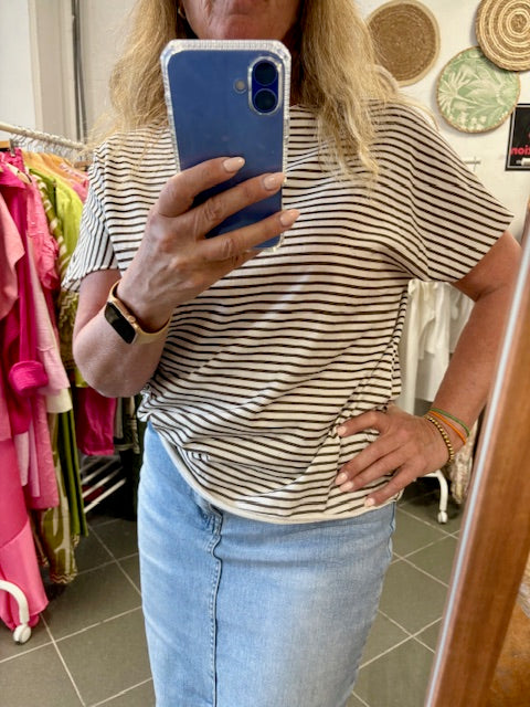 T-Shirt met strepen