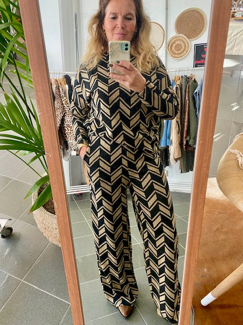 Top met lurex